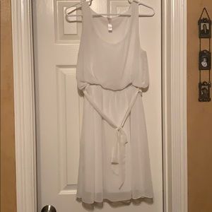 Perfect Condition White Dress